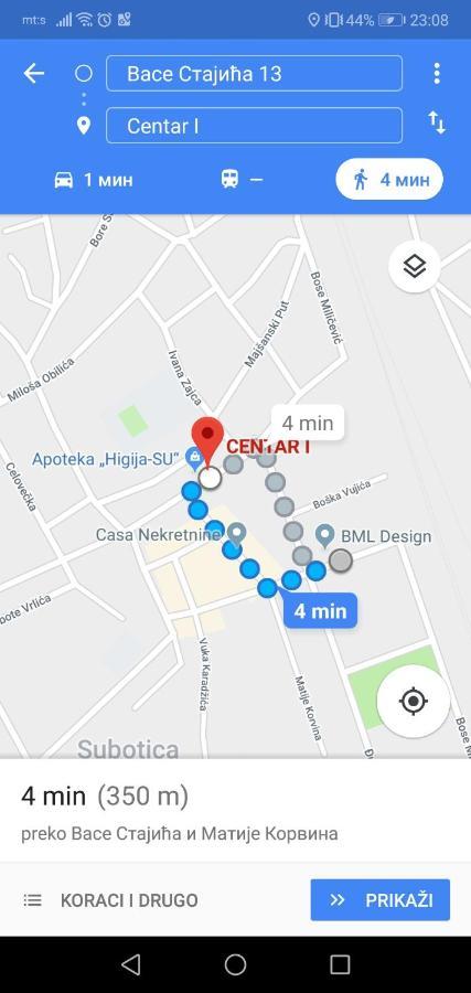 شقة Smiley 2 - Subotica Centar المظهر الخارجي الصورة